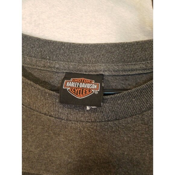 Harley Davidson Motorcycles "Port Dover Home Of Friday 13" Gray T-Shirt Size 3XL - Picture 5 of 11